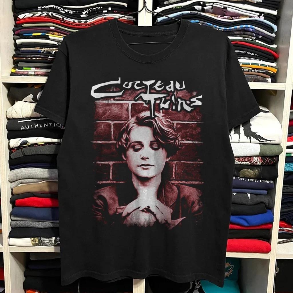 Cocteau Twins - Elizabeth Black T-shirt Size S-
