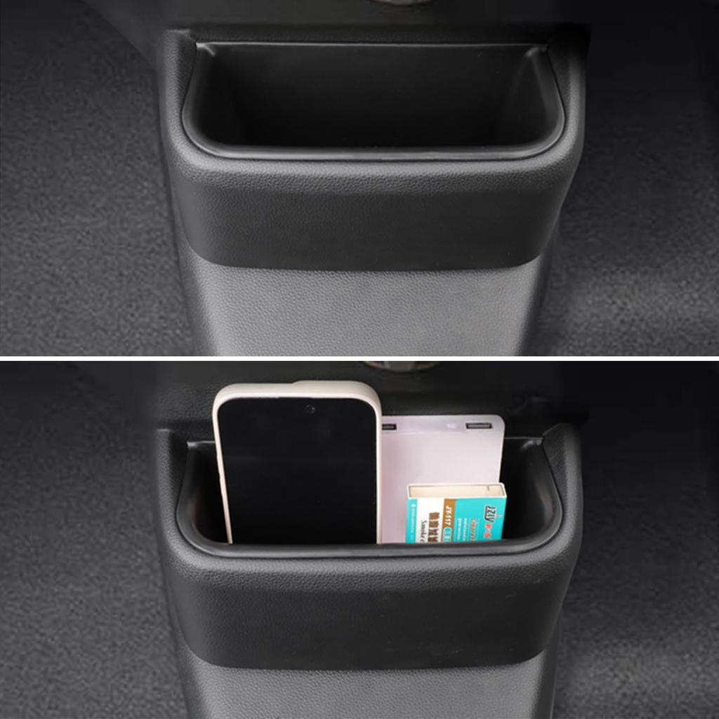 Совместимость Fucaten с Honda New N-BOX/N-BOX Custom JF5JF6 (С октября 2023 г.) Центральная консоль Центральная консоль Ящик для хранения Автомобильный мусорный бак Детали интерьера