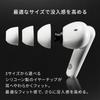 IRIS OHYAMA Wireless Earphones Bluetooth Active Noise Canceling ANC Earphones Up To 20 Hours of Continuous Playback IPX4 Waterproof Standard