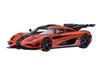 AUTOart 1/64 Koenigsegg One:1 (Orange/Carbon Black/Silver) Finished Model 20044