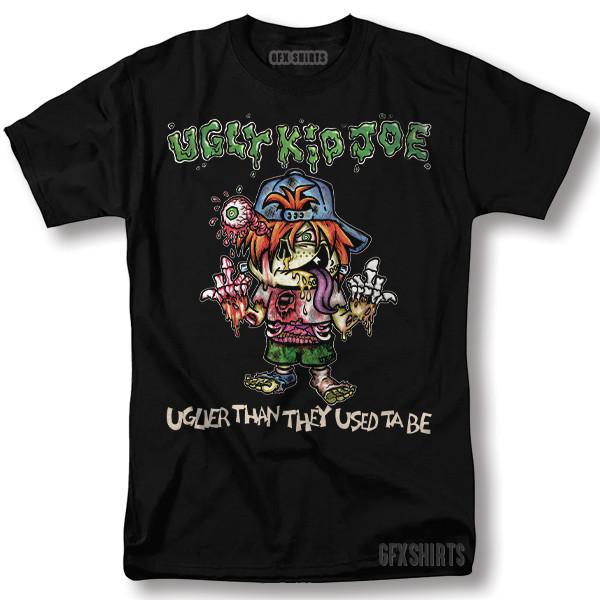 Футболка Ugly Kid Joe Мерч с рок-концерта Винтажная футболка с принтом Унисекс футболка