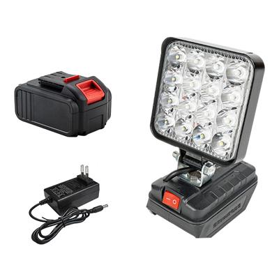 Портативный рабочий светильник 4X4, прожекторы, беспроводной уличный светодиодный светильник для работы, рыбалки, ручной аварийный инструмент, совместимый с аккумулятором Makita