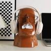 Creative Paper Towel Container Stone Statue Headphone Holder Sunglasses Storage Rack  Household