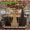 3Pcs Wooden Christmas Tree Ornament Desktop Xmas Gift Photo Props Decor for Party