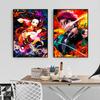Demon Slayer Anime Poster Kamado Tanjirou Decoration Mural Agatsuma Zenitsu Decorative Painting Wall Art Picture Home Decor Gift No Frame