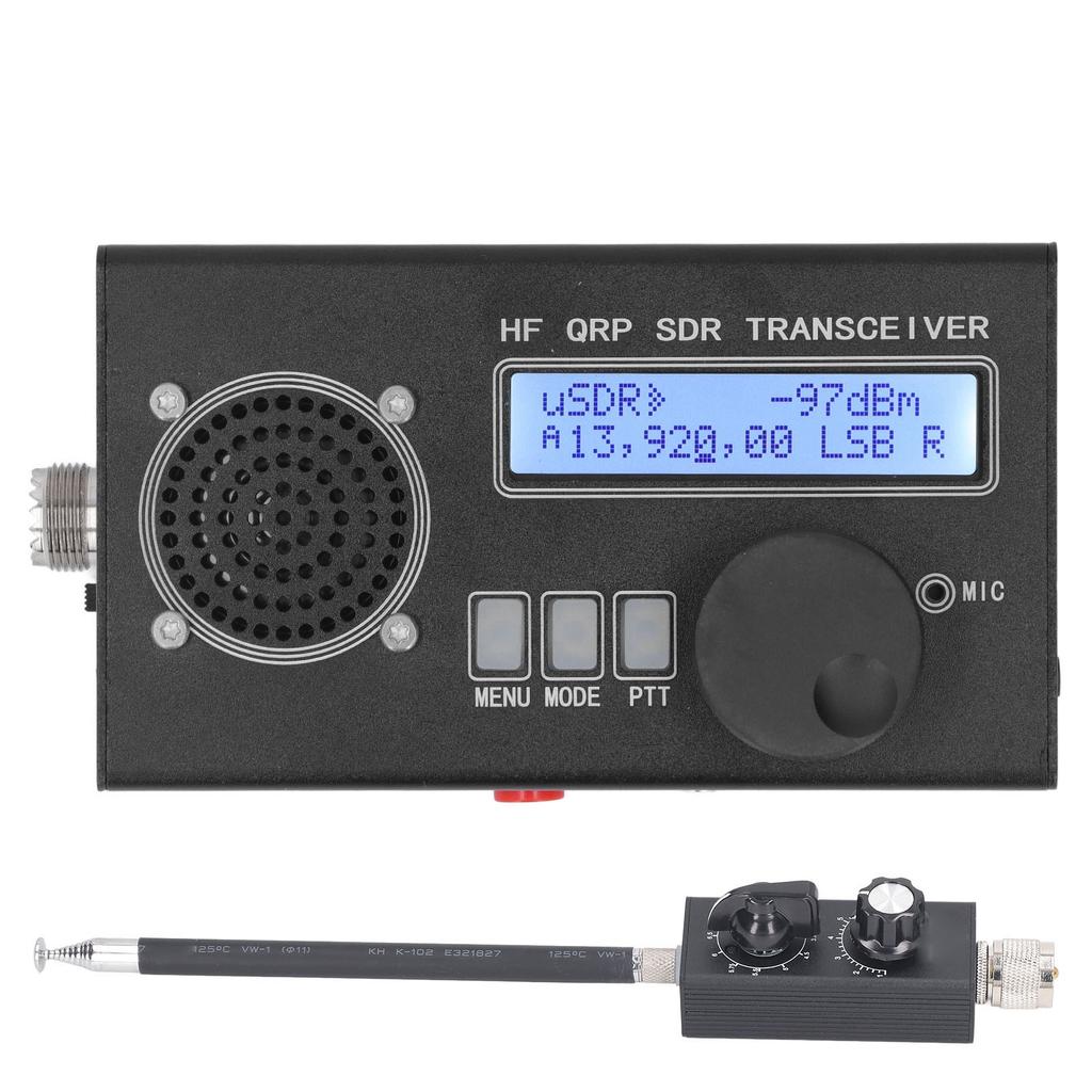SDR коротковолновый радиоприемопередатчик USDR USDX Mini 8 Band SSB CW QRP трансивер 3,5 до 470 МГц 20 Вт