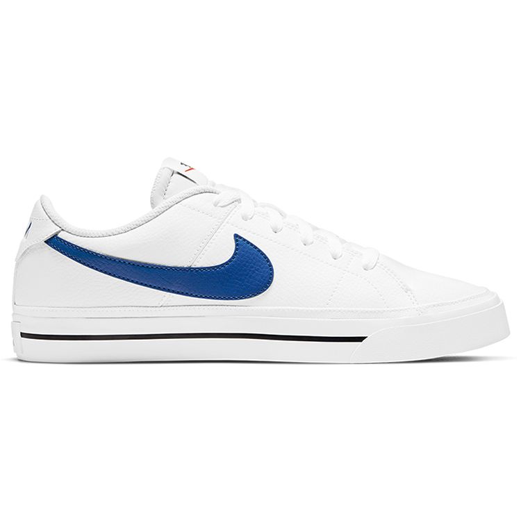 Nike Мужские кроссовки Court Legacy White Game Royal черные CU4150-101