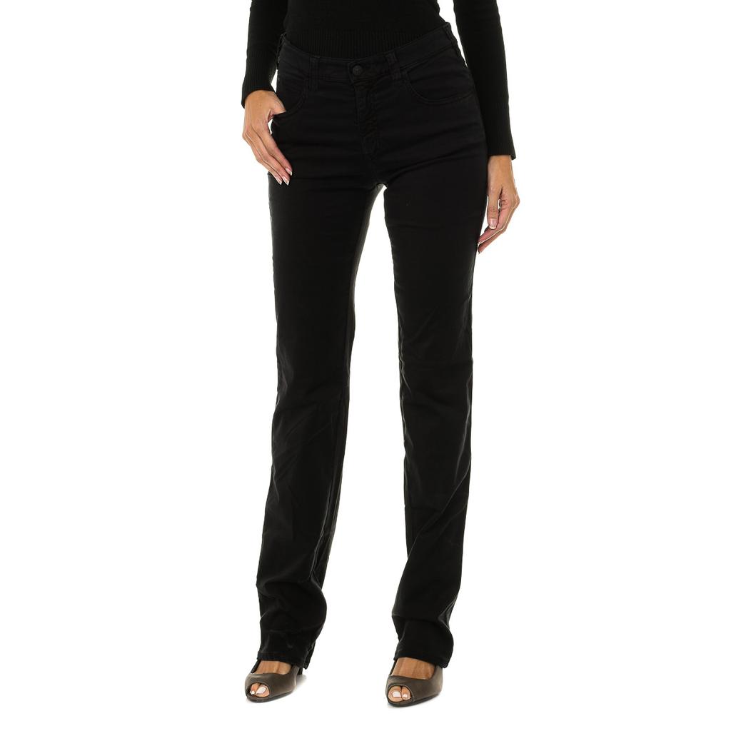 Женские длинные брюки из эластичной ткани 6Y5J75-5N22Z