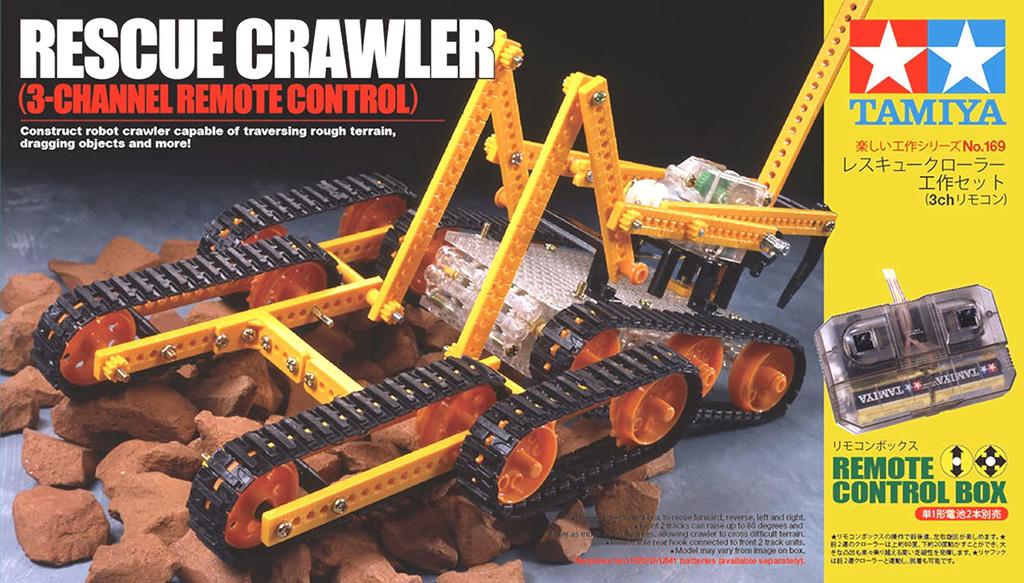 Tamiya Fun Craft Series Rescue Crawler Craft Set 3ch Remote Control No.169 (70169)