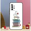 Чехол "Книги и Кофе" для Samsung Galaxy A52 A72 A13 A33 A53 A14 A24 A34 A54 A15 A25 A51 A71 A12 A32