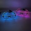 Wireless LED Light Up Glasses Glow In The Dark Neon Rave Glasses for Bar Birthday Party DJ Stage Performance Cosplay
