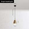 Прикроватный светильник Роскошный современный светильник для спальни, кабинета, одинарная люстра, скандинавский креативный светильник для ресторана, бара, подвесной светильник