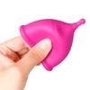 Menstrual Cup Foldable Washable Leakproof Silicone Lady Women Menstrual Period Cup for Vacation