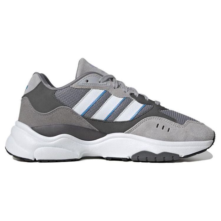 adidas Кроссовки унисекс Retropy F90 Grey Pulse Blue Grey-Five Core-Black FZ6605