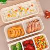 Dalu Corn Starch Double Compartment Disposable Meal Box