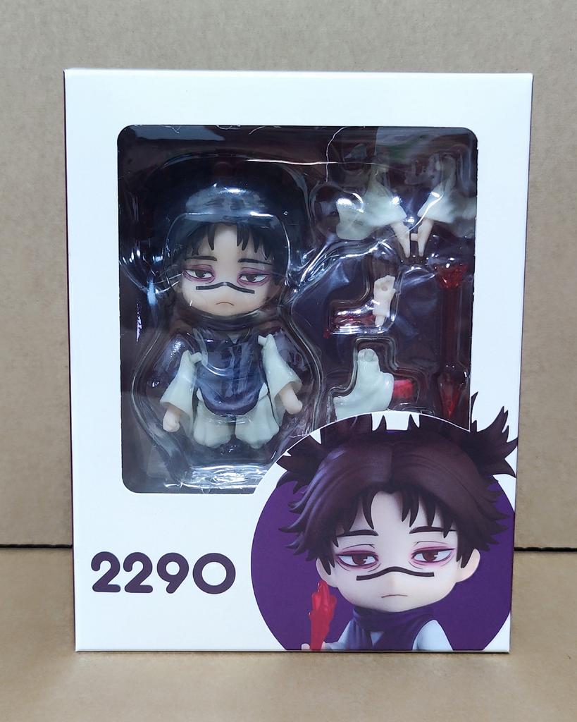#2290 Jujutsu Kaisen Q-версия Артикулированная Фигурка Проклятого Объекта Сменное Лицо Руки Достойная Коллекционирования Настольный Декор Подарок