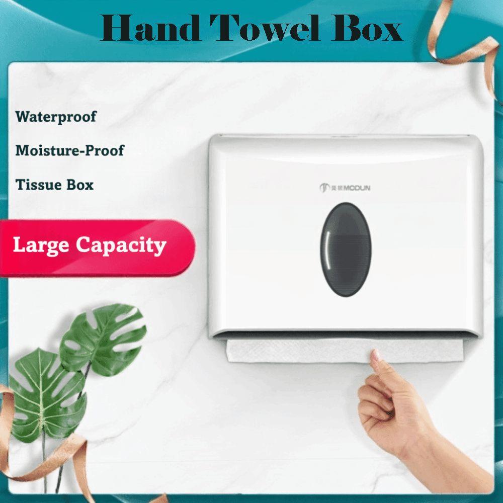 Wall-mounted Toilet Paper Box ABS Paper Towel Storage Tissue Dispenser Commercial Toilet