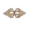 New Rhinestone Sweater Clip, Alloy Cape Clip, Collar Clip, Silk Scarf Clip, European And American Waist-Cinching Fixing Brooch