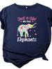 Футболка с принтом Just A Girl Love Elephants, женская, с коротким рукавом, круглым вырезом, свободная футболка, женская, повседневная, футболка, топы, женские рубашки