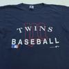 Винтажная футболка 90-х MINNESOTA TWINS CHAMPION размер L бейсбол mlb мягкая