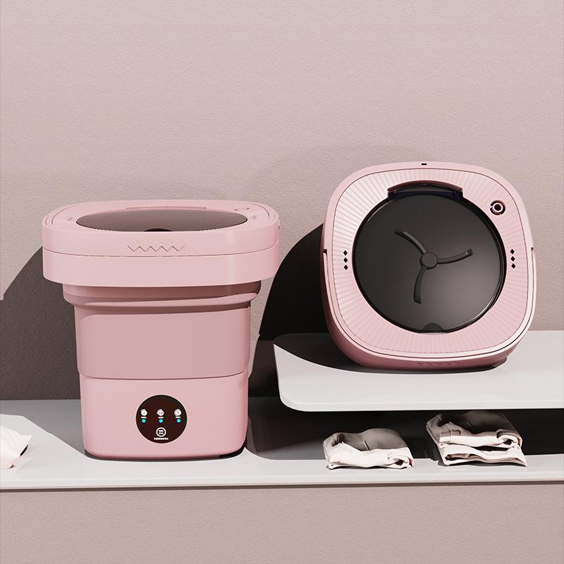 Мини-складная стиральная машина, маленькое элюирующее белье, полотенце, стиральная машина для детской одежды, стирка носков, артефакт