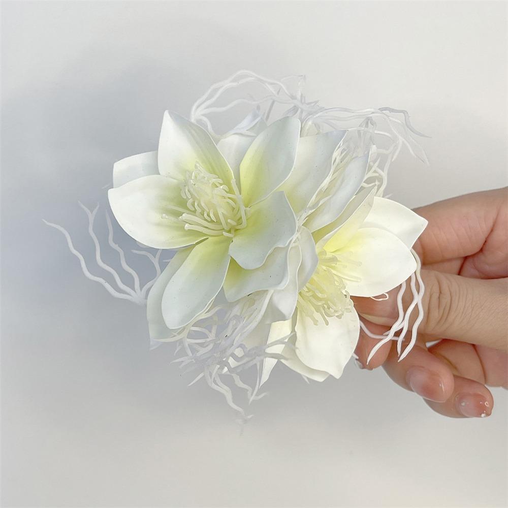 Fairy Flowers Hair Clips Sweet Barrette Hairpiece Hair Decoration Photo Props  for Women Girls
