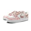 Nike Кроссовки Court Borough Dreamy Bowknot Низкие Скейтбордические Обувь для Девочек Розовый Белый BQ5448-100(Команда183-)