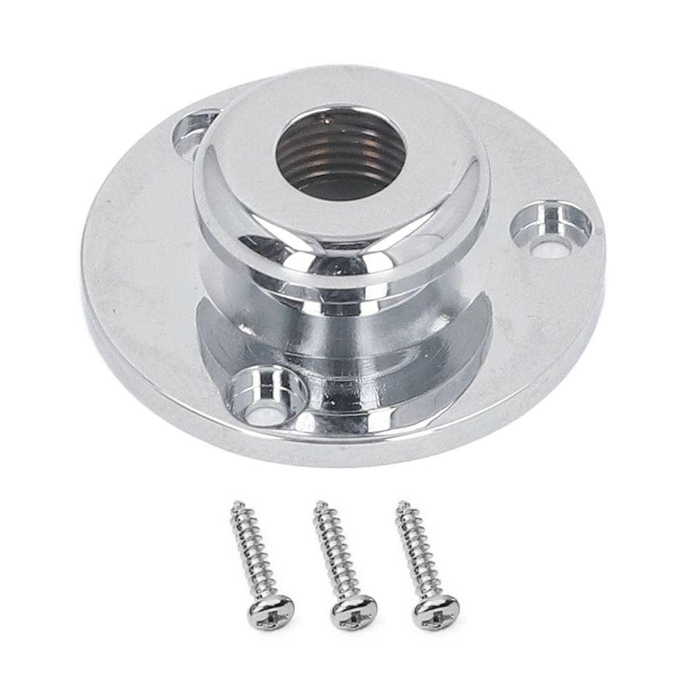 6.35mm Jack Guitar Endpin Jack Metal Strap Button Connector Guitar Hardware Accessory For Guitar