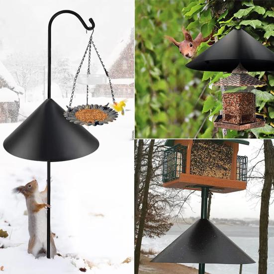 PP Squirrel Proof Baffle Mounted Squirrel Guard Stopper для уличных птиц