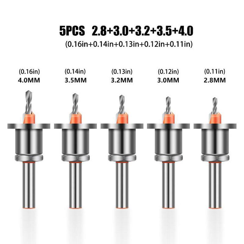8 мм хвостовик HSS зенковка деревообрабатывающая фреза фреза экстрактор винтов Remon Demolition