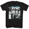 NSYNC Бойз-бэнд Индивидуальные Заблокированные Фото Мужская Футболка Танцы Поп-музыка Мерч