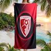 Пляжное полотенце Bournemouth Football из мягкой микрофибры, летнее, быстросохнущее, впитывающее, для пляжа, бассейна, путешествий