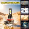 2 шт. H8 H9 H1 H3 Led H11 9005 HB3 9006 HB4 автомобильные светодиодные противотуманные фары CSP 6000K белые автоматические противотуманные фары дневного света