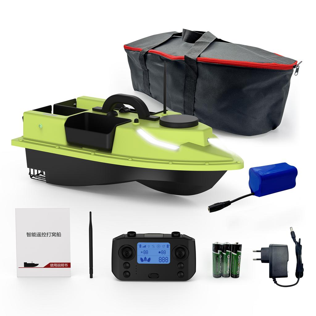 GPS RC Лодка-приманка 500M Беспроводной пульт дистанционного управления Рыболовная лодка-приманка Лодка-фидер Корабль с