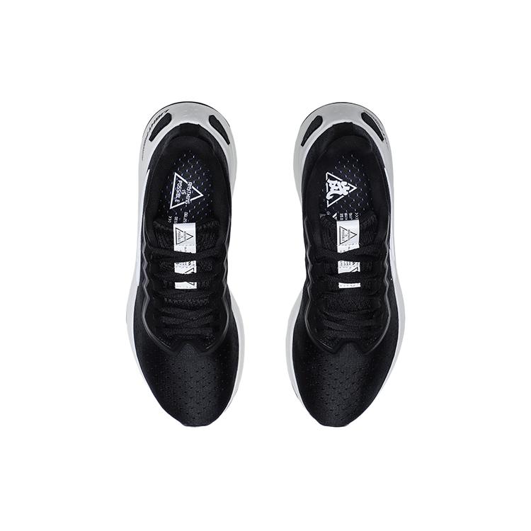Li Ning Arashi износостойкие дышащие низкие беговые кроссовки женские черные белые ARHR034-1