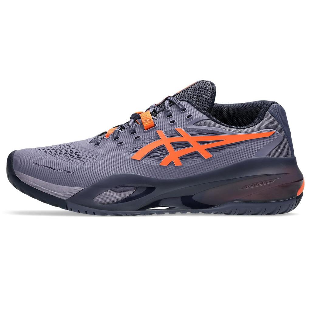 Теннисные туфли X 1041A481 500 см 2E [ASICS] GEL-RESOLUTION мужские (Серовато-фиолетовый/Нова-оранжевый) 29,0