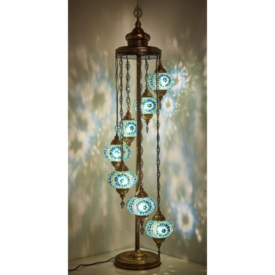 7 шт. Аутентичный торшер Mosaic - угловой светильник