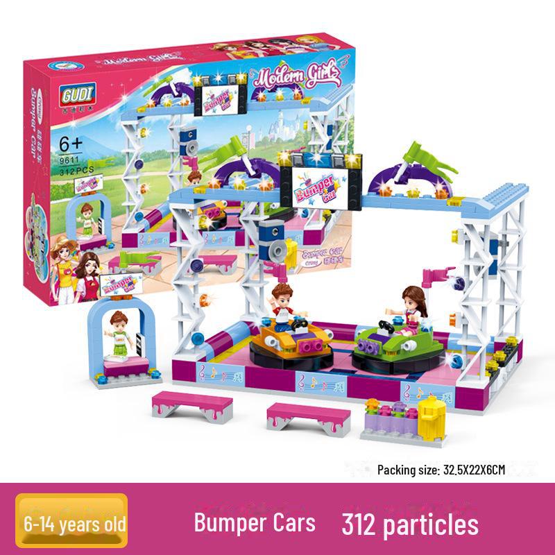 Совместимо с Лего: Goody 9611 Princess Fantasy Castle Building Blocks - Головоломки для девочек