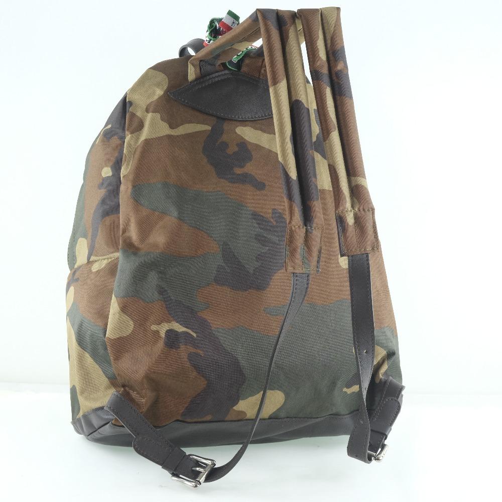 Orobianco Backpack Daypack camouflage Nylon unisex Used