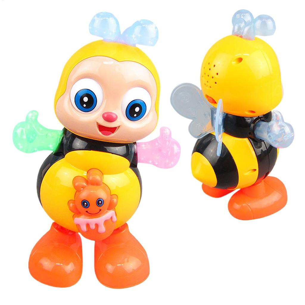 Dancing Bee Dancing Bee For Kids Swinging Bee Musical Dancing Bee Toy Electronic Cartoon Bee Preschool Learning Toys