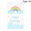 Party Decoration Gift Wrapping Cartoon Animal Message Postcard Happy Birthday Cards Greeting Labels