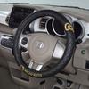 SEIWA Hello Kitty Steering Wheel Black Gold Cover, KT488, &