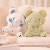 Kawaii Bears Plush Toy Lovely Sitting Animal Bear Plush Pillow Stuffed for Creative Birthday Gift Dolls for Children Girls