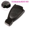 Car 3 Buttons Remote Control Key Replacement Case Fit For Mercedes Benz W203 W211 W204 Alarm Cover Key Shell
