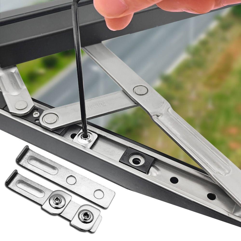 Stainless Steel Window Limiter Non Punching Portable Limit Lock Casement Window