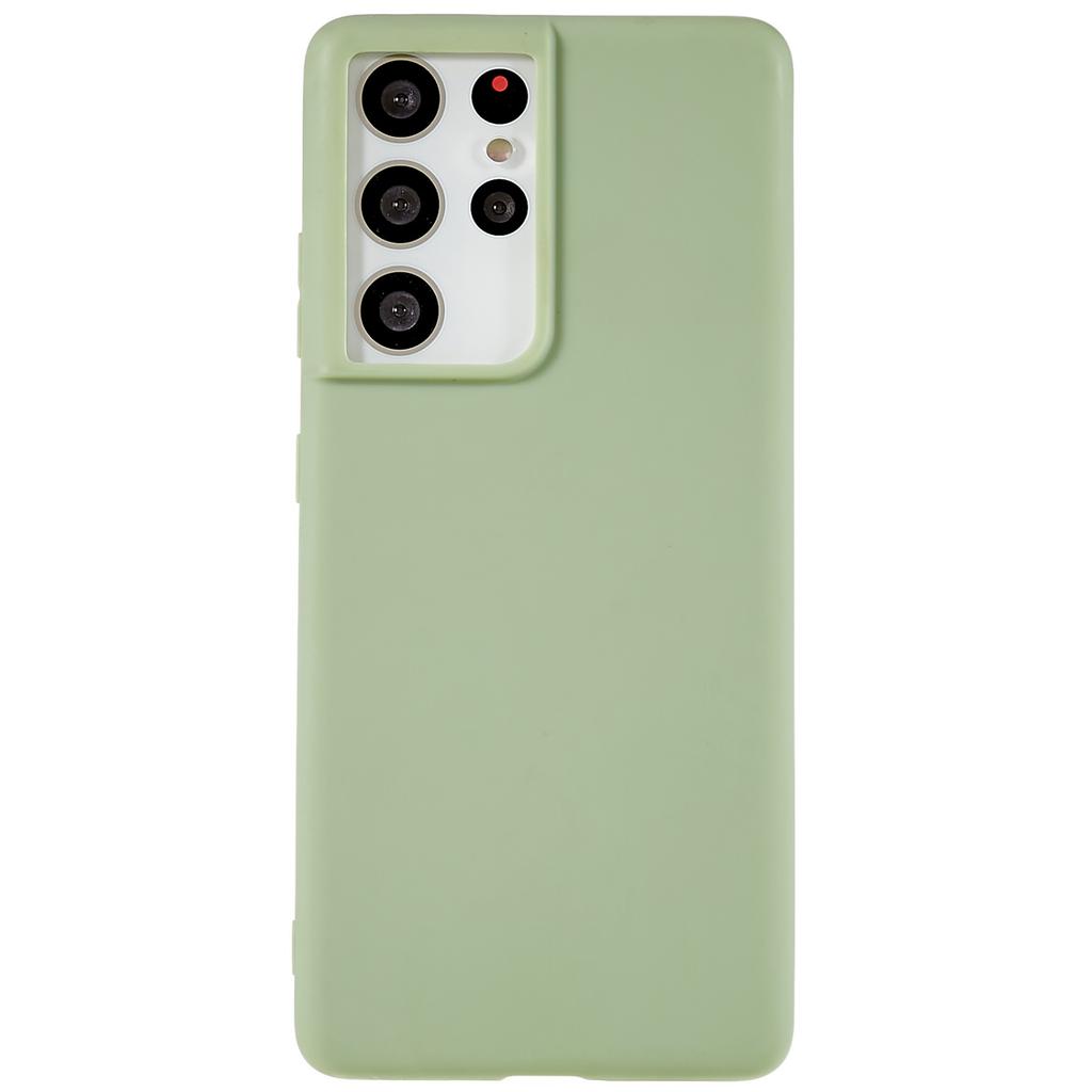 Phone TPU Case for Samsung Galaxy S21 Ultra 5G Fingerprint Free Matte Protective Phone Cover
