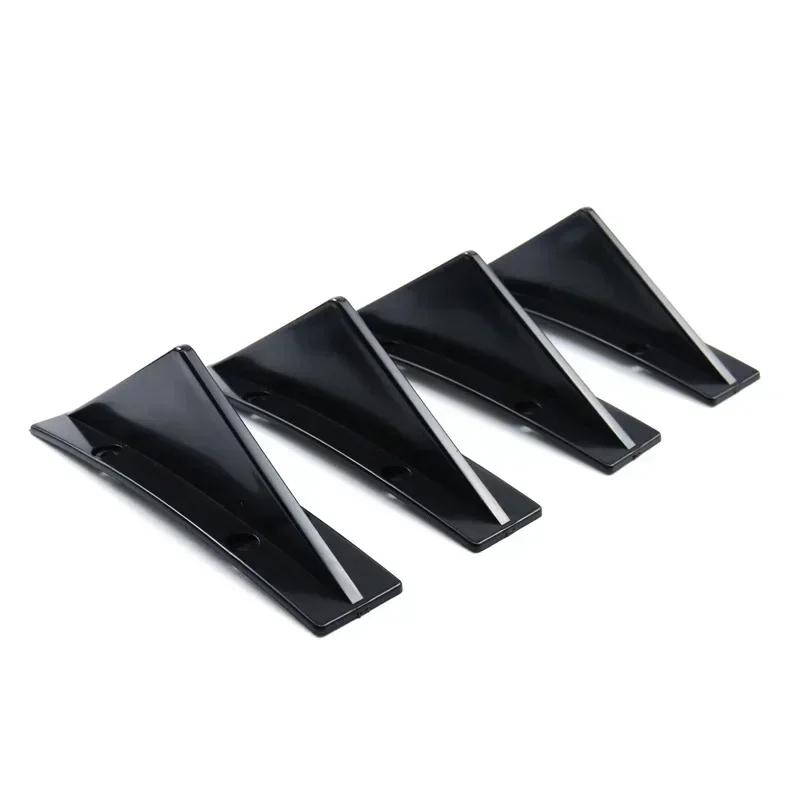 New 4PCS New Fashion Arrival Universal Car Rear Bumper Diffuser Car Back Bumper Spoiler Splitter Car-Styling Car Accessories