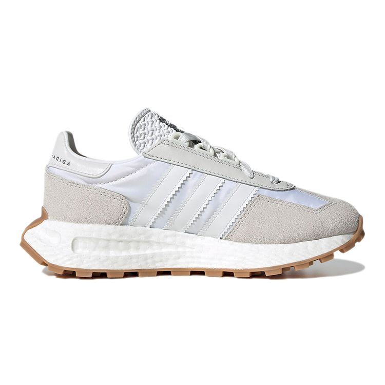 adidas Retropy E5 J Crystal White Gum Детские кроссовки Cloud-White Grey-Three GW0786