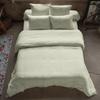 Duvet Cover 140x200 Cm In Water Green Cotton Gauze
