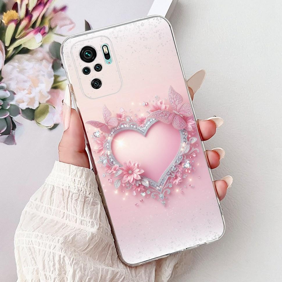 Nice Patterned Case for Xiaomi Redmi Note 10S Cover Silicone Soft TPU Protector Shell for Redmi Note 10 10S Cases Fundas Coque